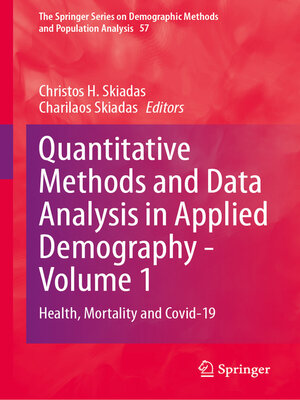 cover image of Quantitative Methods and Data Analysis in Applied Demography--Volume 1